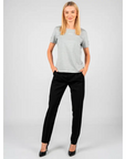 LIU JO PANTALON CHINO LUXURY NEGRO