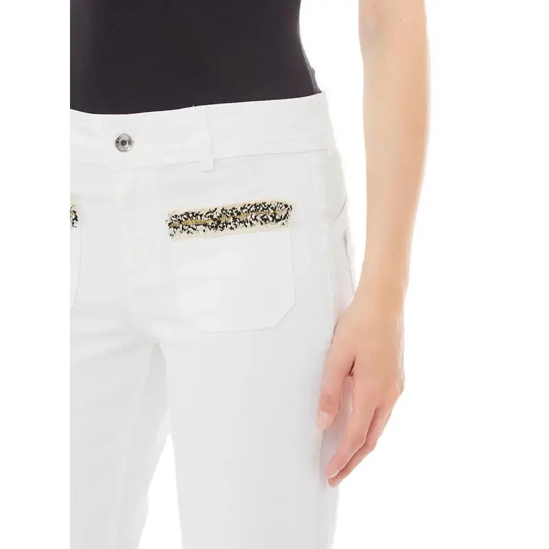 LIU JO PANTS BIANCO LANA