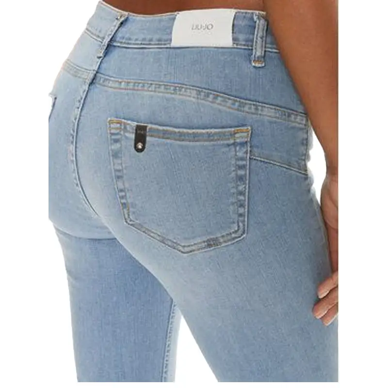 LIU JO PANTS DEN.BLUE STBL.SURPRI