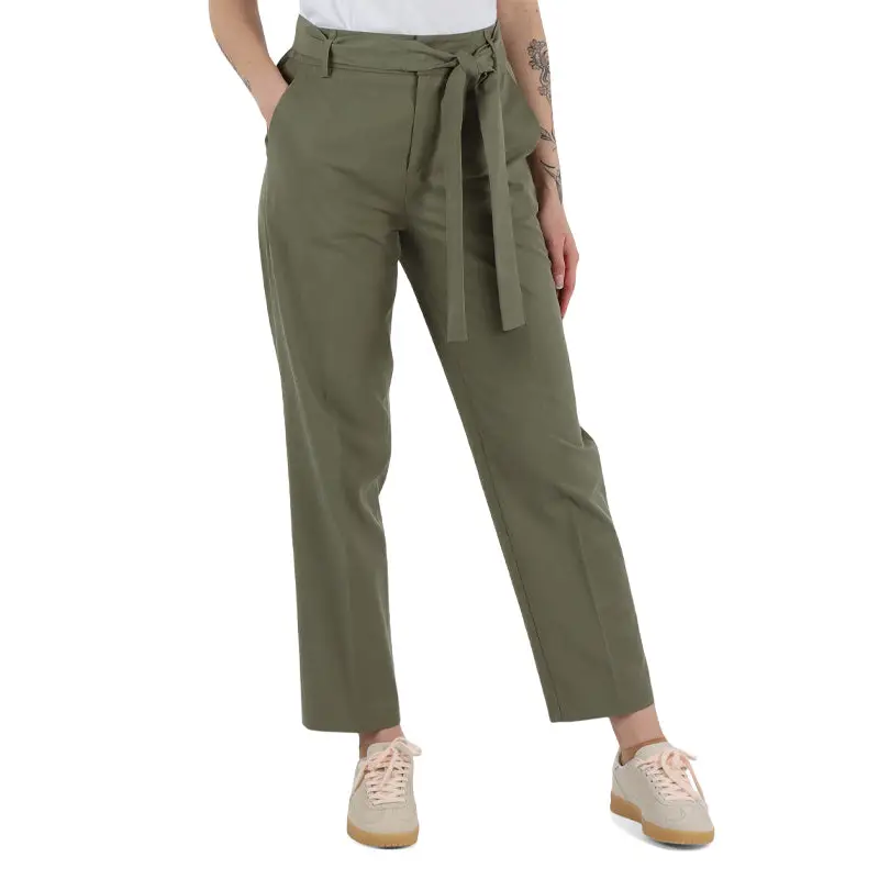 LIU JO PANTS GREEN MOSS