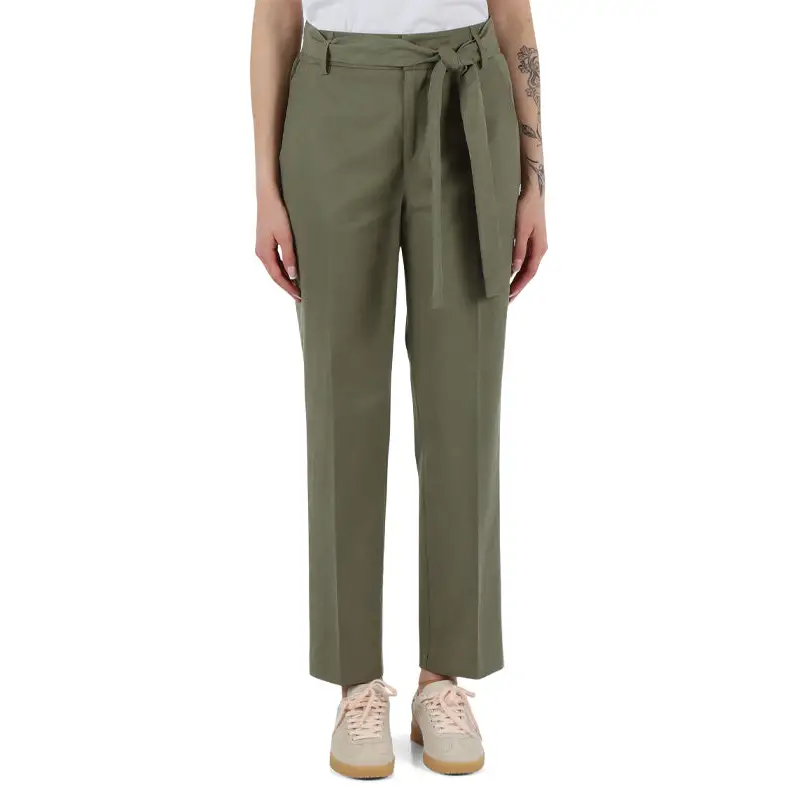LIU JO PANTS GREEN MOSS