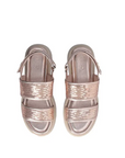 LIU JO SANDALIAS DE PLATAFORMA CON LENTEJUELAS ROS
