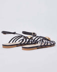 LIU JO SANDY 02 - SANDAL NAPPA/PATENT BLACK