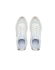 LIU JO SNEAKER COW SUEDE/LUREX MESH PURITY BLANCO
