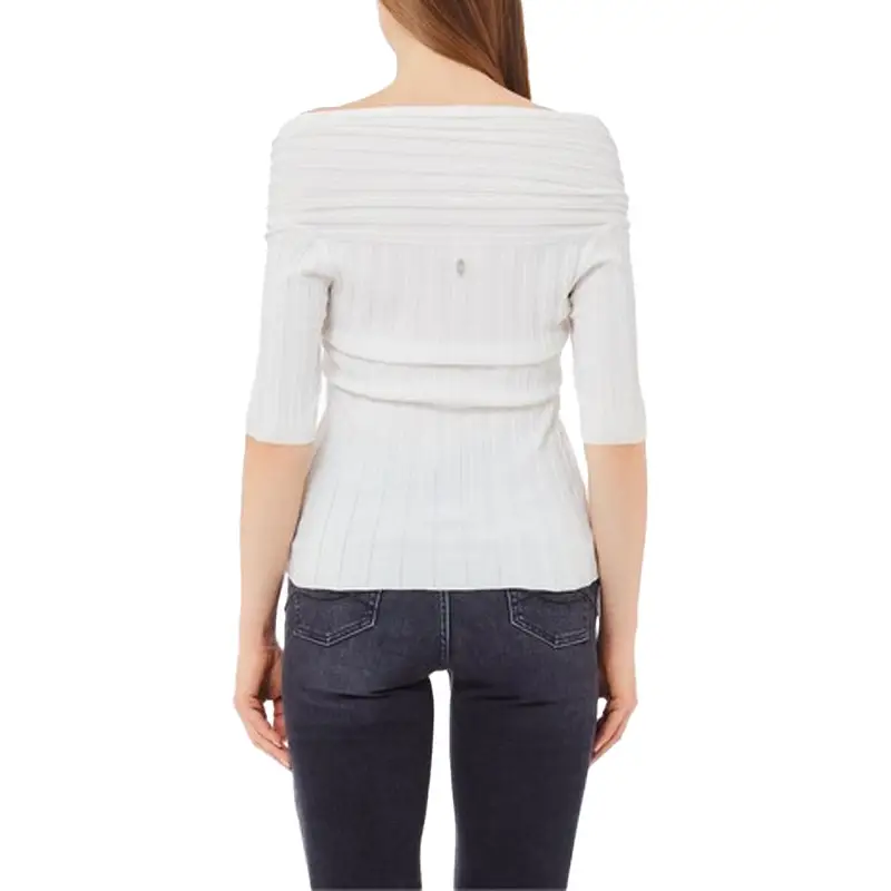 LIU JO SWEATER BIANCO LANA