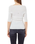 LIU JO SWEATER BIANCO LANA