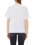 LIU JO T-SHIRT BIANCO LJ LJ ALLOVER