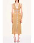 LIU JO VESTIDO DE PUNTO CAMEL