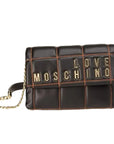 LOVE MOCHINO BANDOLERA ACOLCHADA NEGRO - TALLA ÚNICA