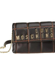 LOVE MOCHINO BANDOLERA ACOLCHADA NEGRO - TALLA ÚNICA