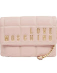 LOVE MOCHINO BANDOLERA ACOLCHADA NUDE - TALLA ÚNICA