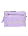 LOVE MOSCHINO BANDOLERA ACOLCHADA LILLA - TALLA ÚNICA