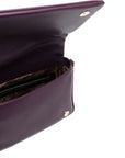 LOVE MOSCHINO BANDOLERA LILA ACOLCHADA - TALLA ÚNICA