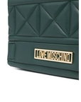 LOVE MOSCHINO BANDOLERA VERDE ACOLCHADA - TALLA ÚNICA