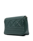 LOVE MOSCHINO BANDOLERA VERDE ACOLCHADA - TALLA ÚNICA