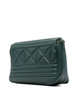 LOVE MOSCHINO BANDOLERA VERDE ACOLCHADA - TALLA ÚNICA