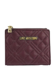 LOVE MOSCHINO CARTERA CLIP LILA - TALLA ÚNICA