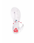 LOVE MOSCHINO SANDALIAS DE DEDO TRANSPARENTES