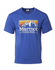 MARMOT MMW GRADIENT TEE SS TRAIL BLUE