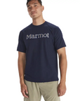 MARMOT WINDRIDGE GRAPHIC SS ARCTIC NAVY