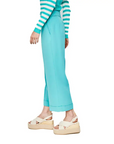 & ME PANTALÓN DE PINZA CAMILE AZUL