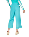 & ME PANTALÓN DE PINZA CAMILE AZUL