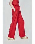 & ME PANTALÓN MIU ROJO
