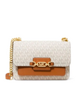 MICHAEL KORS BOLSO DE HOMBRO CANVAS MARFIL/MARRON - TALLA ÚNICA