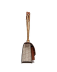 MICHAEL KORS BOLSO DE HOMBRO CANVAS MORENO - TALLA ÚNICA