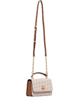 MICHAEL KORS BOLSO DE HOMBRO DELANCEY BEIGE - TALLA ÚNICA