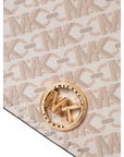 MICHAEL KORS BOLSO DE HOMBRO DELANCEY BEIGE - TALLA ÚNICA