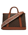 MICHAEL KORS BOLSO SATCHEL LUISA PEQUEÑO MARRON - TALLA ÚNICA