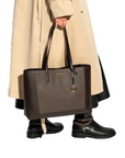 MICHAEL KORS BOLSO SHOPPER TARYN MARRON - TALLA ÚNICA