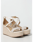 MICHAEL KORS SERENA WEDGE ESPADRILLE VANILLA