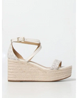 MICHAEL KORS SERENA WEDGE ESPADRILLE VANILLA