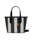 MICHAEL KORS XS EW REVERSIBLE TOTE BLACK/WHITE - TALLA ÚNICA
