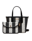 MICHAEL KORS XS EW REVERSIBLE TOTE BLACK/WHITE - TALLA ÚNICA