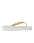 MICHAEL KORS ZAZA FLIP FLOP CREAM
