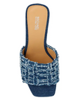 MICHAL KORS TESSA MULE DENIM
