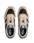 NAPAPIJRI ASTRA WOMAN RUNNING MINERAL NAVY/BEIGE
