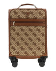 GUESS AUDREY LOGO 18 IN 8-WHEELER COGNAC LOGO