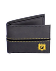 ROUTE 66 CARTERA DE HOMBRE NEGRA - TALLA ÚNICA