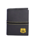 ROUTE 66 CARTERA DE HOMBRE PEQUEÑA NEGRA - TALLA ÚNICA