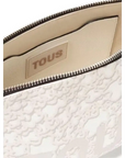 TOUS BANDOLERA FLAT K M EVOLUTION GRIS CLARO - TALLA ÚNICA