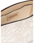 TOUS BANDOLERA FLAT K M EVOLUTION GRIS CLARO - TALLA ÚNICA