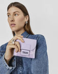 TOUS BILLETERA S FLAP K PIX MALVA OSCURO - TALLA ÚNICA