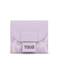 TOUS BILLETERA S FLAP K PIX MALVA OSCURO - TALLA ÚNICA