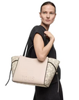 TOUS BOLSO CITY M. KAOS ICON BEIGE-NEGRO - TALLA ÚNICA