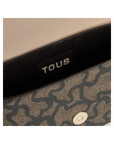 TOUS BOLSO MINI BAND MEDIALUNA KAOS ICON NEGRO-BEI - TALLA ÚNICA