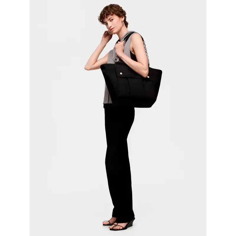 TOUS CAPAZO XL. TOUS JANE SOFT NEGRO - TALLA ÚNICA